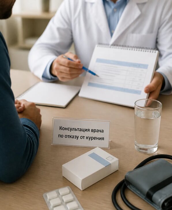 Консультация врача по отказу от курения для взрослых в Клинцах